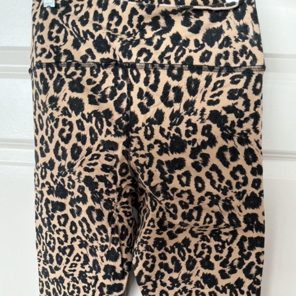 Mint leopard leggings